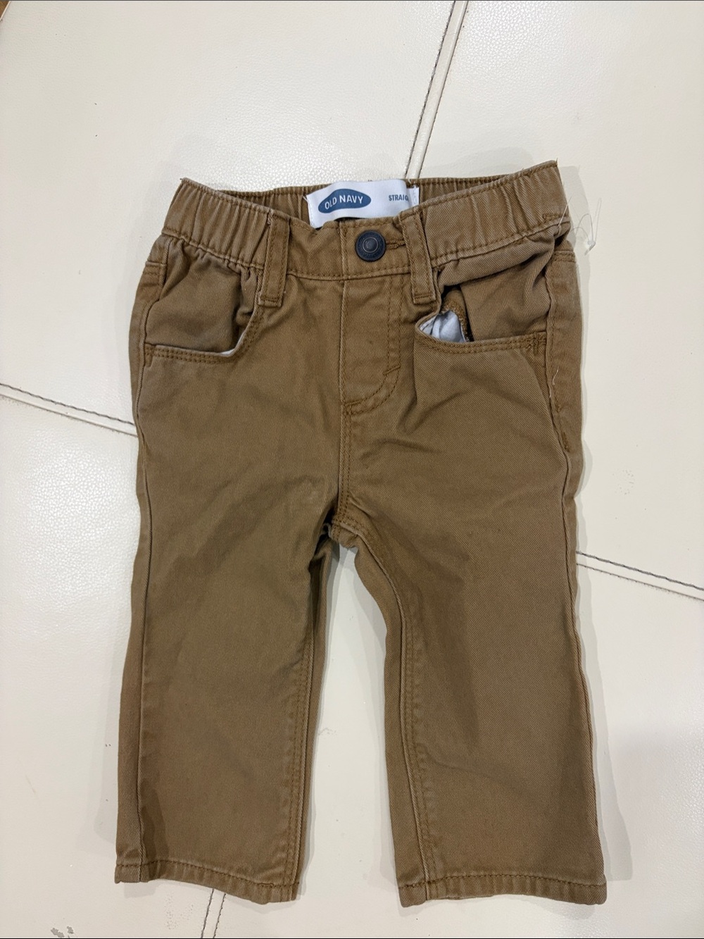 Carter's Brown Toddler Stretch Twill Pants